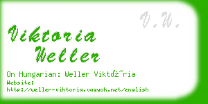 viktoria weller business card